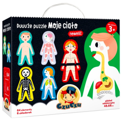 Puzzle Duuuże - Moje ciało